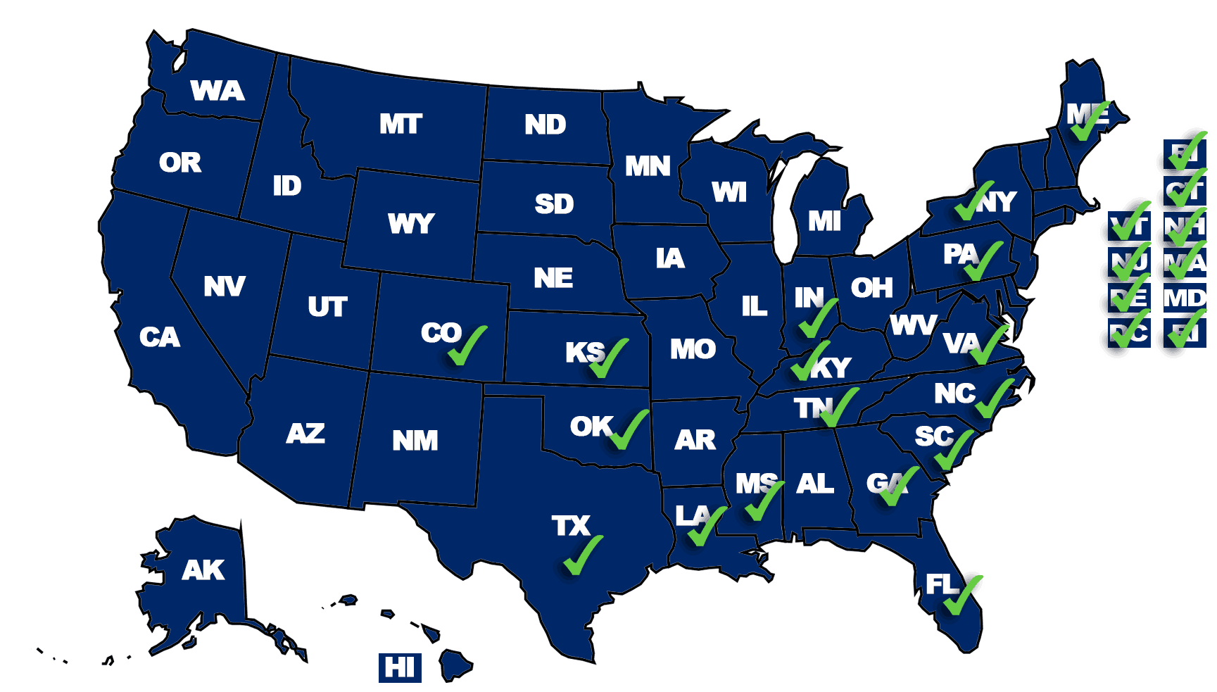public adjusters service areas